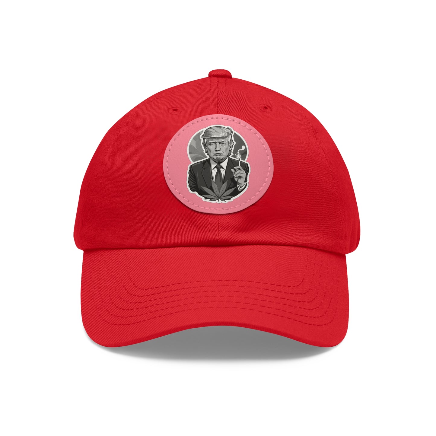 Trump Herbal Leather Patch Hat