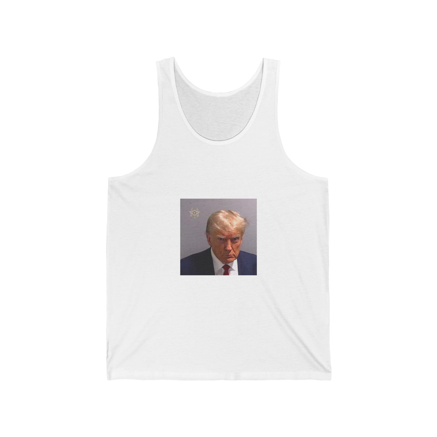 Donald Trump Mugshot Tank Top All Colors Mens