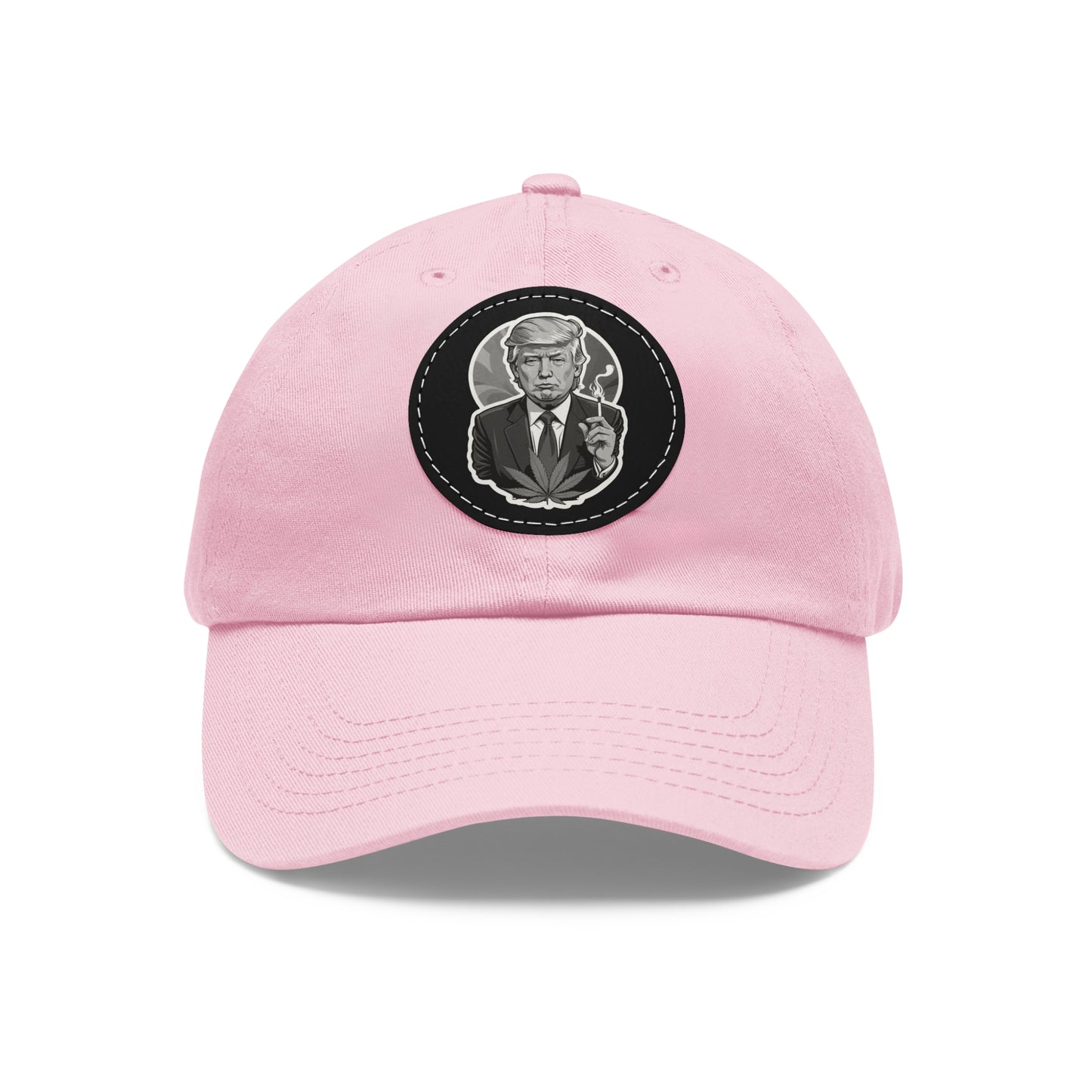 Trump Herbal Leather Patch Hat