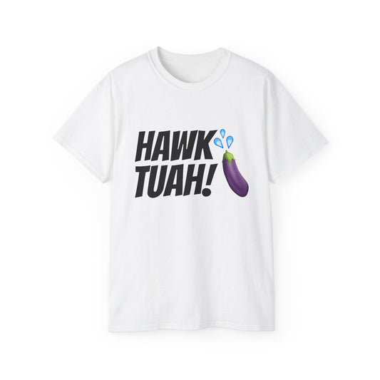 HAWK TUAH! Unisex Cotton Tee