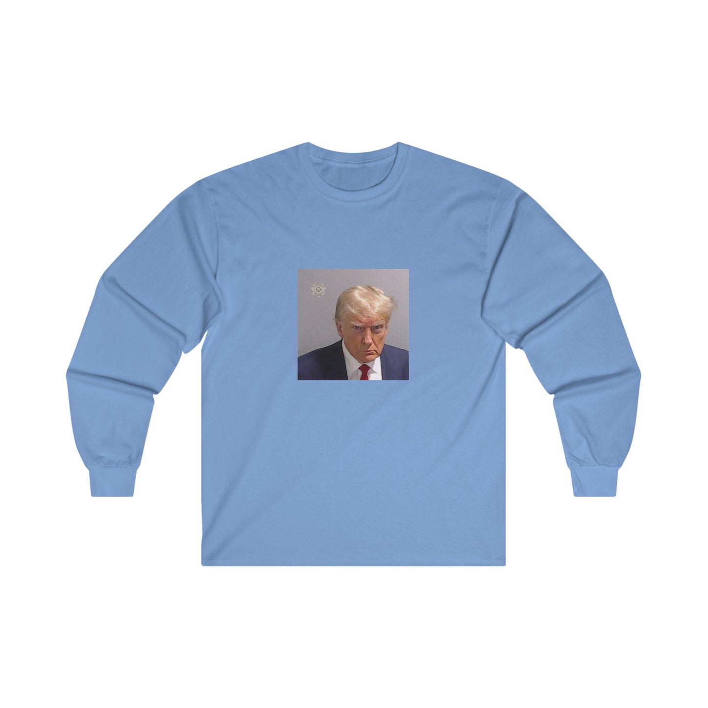 Donald Trump Mugshot LS Long Sleeve Tee All Colors