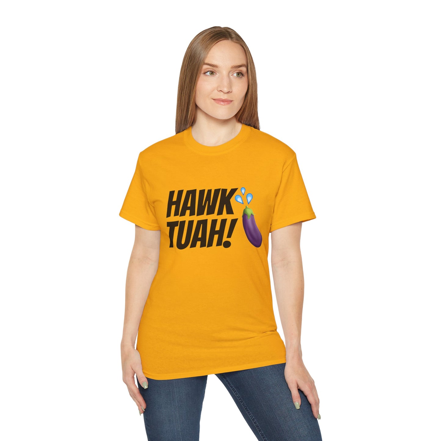 HAWK TUAH! Unisex Cotton Tee