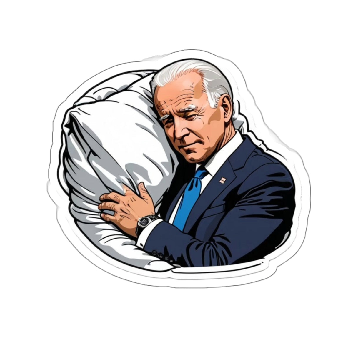 Sleepy Joe Sticker