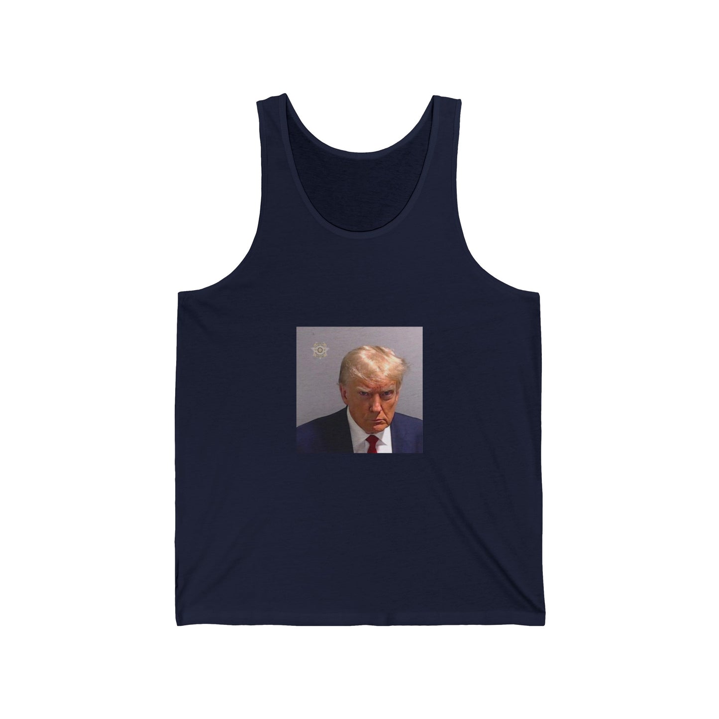 Donald Trump Mugshot Tank Top All Colors Mens