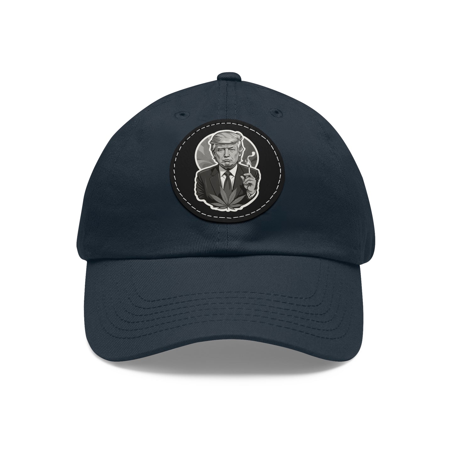 Trump Herbal Leather Patch Hat