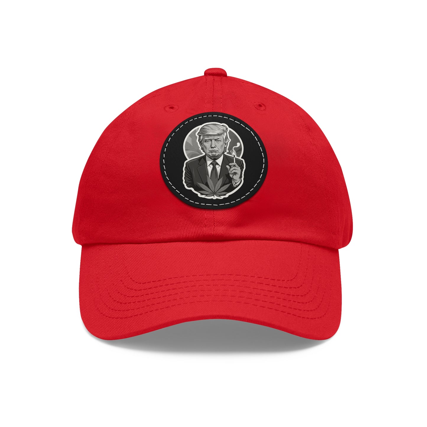 Trump Herbal Leather Patch Hat