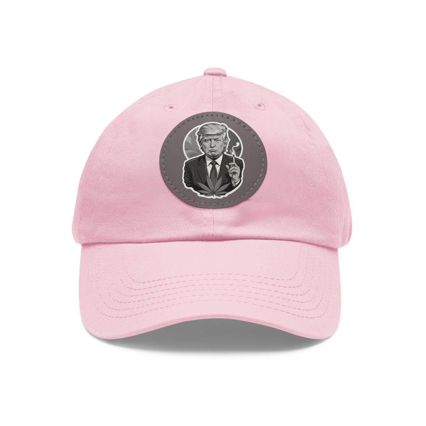 Trump Herbal Leather Patch Hat