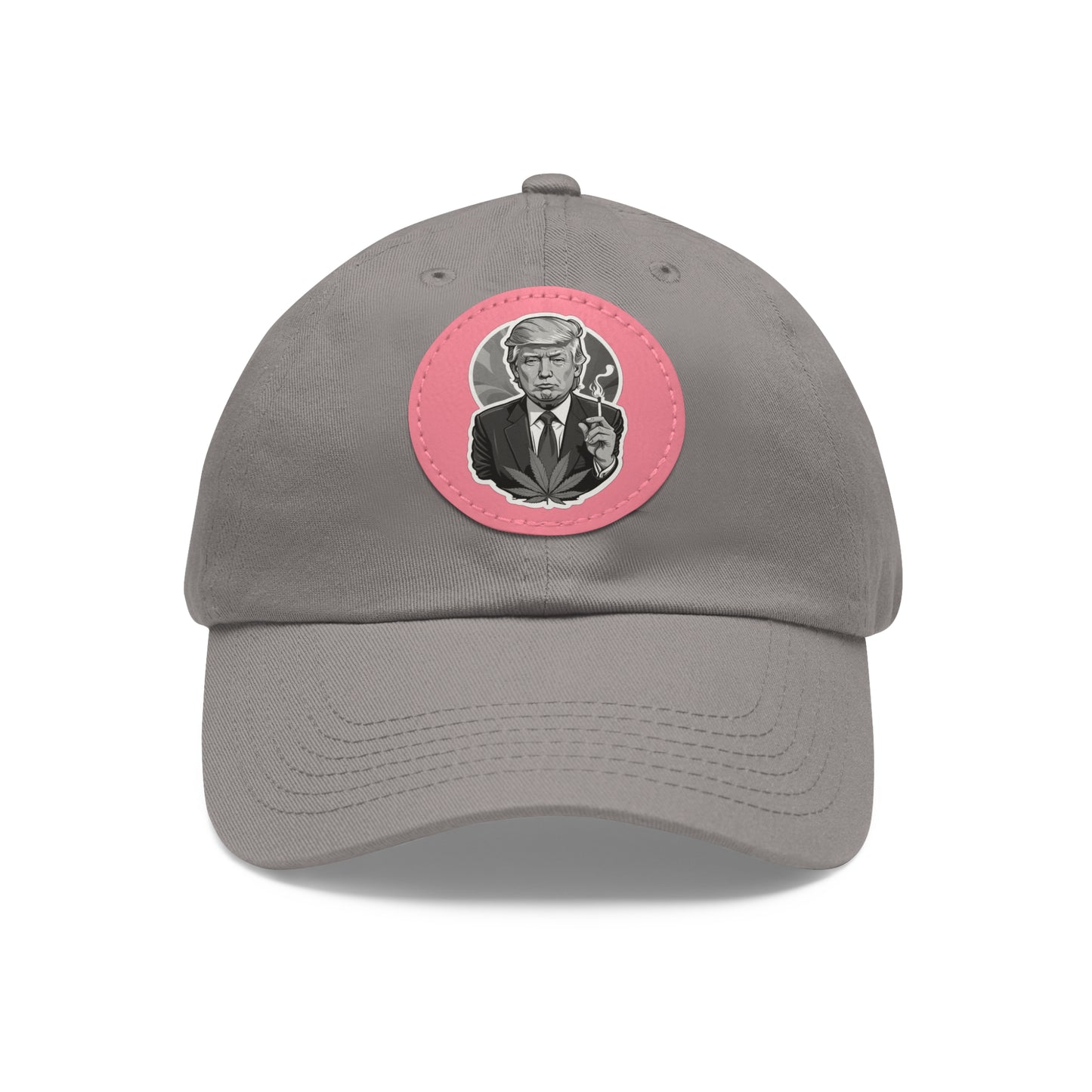 Trump Herbal Leather Patch Hat