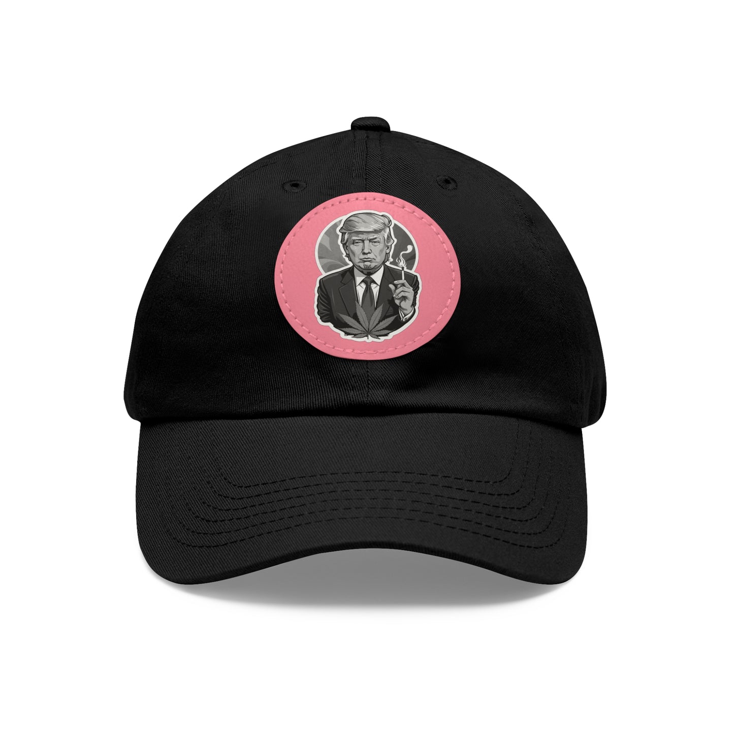 Trump Herbal Leather Patch Hat