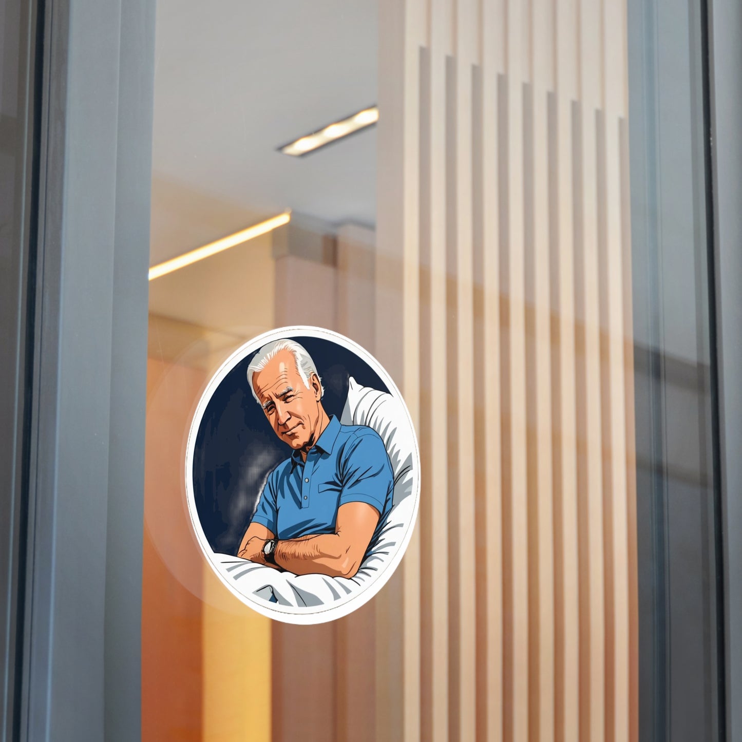 Sleepy Joe Round Sticker