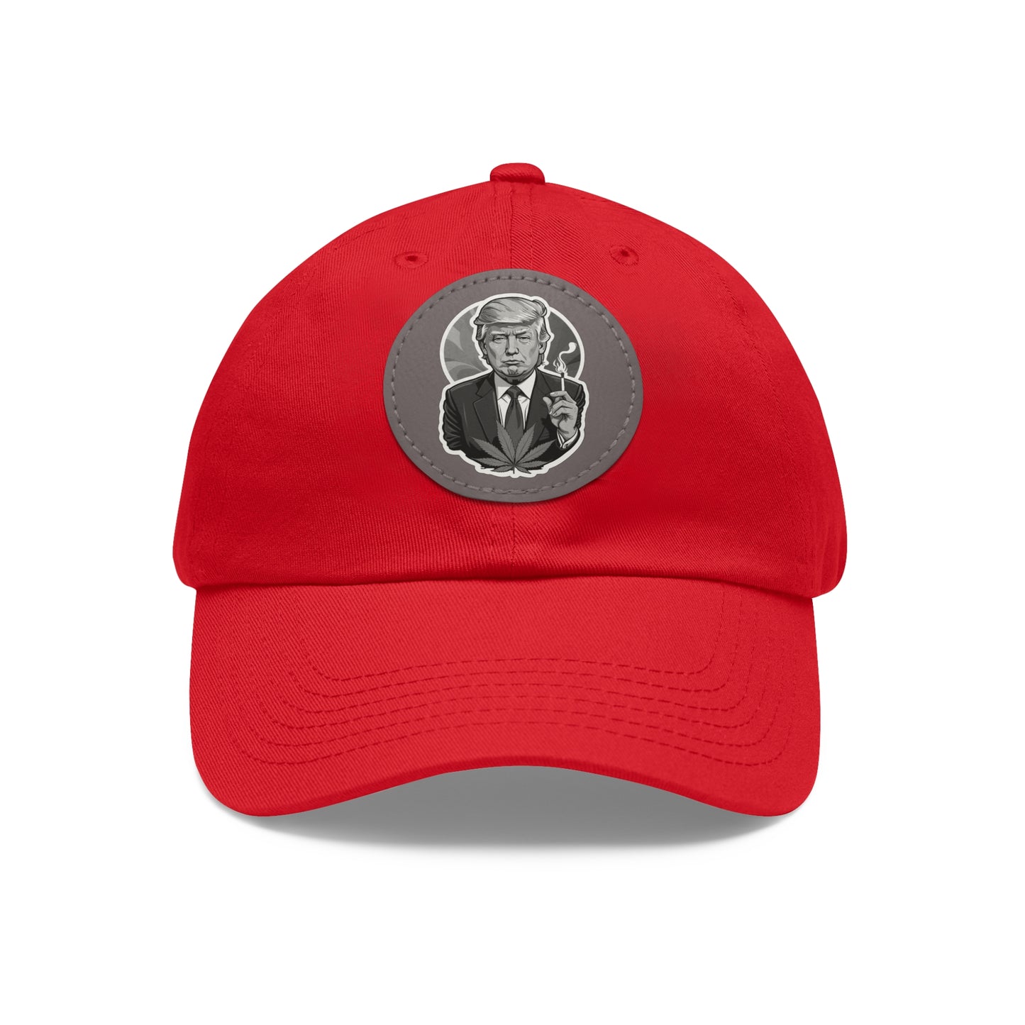 Trump Herbal Leather Patch Hat