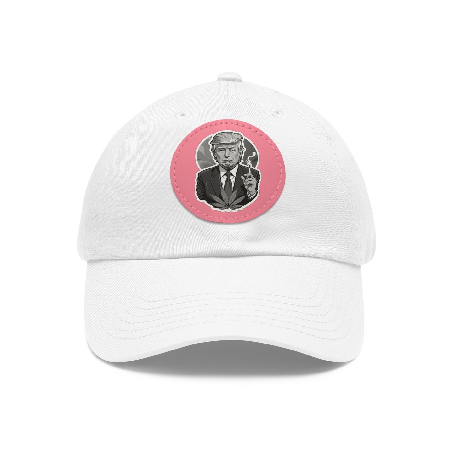 Trump Herbal Leather Patch Hat