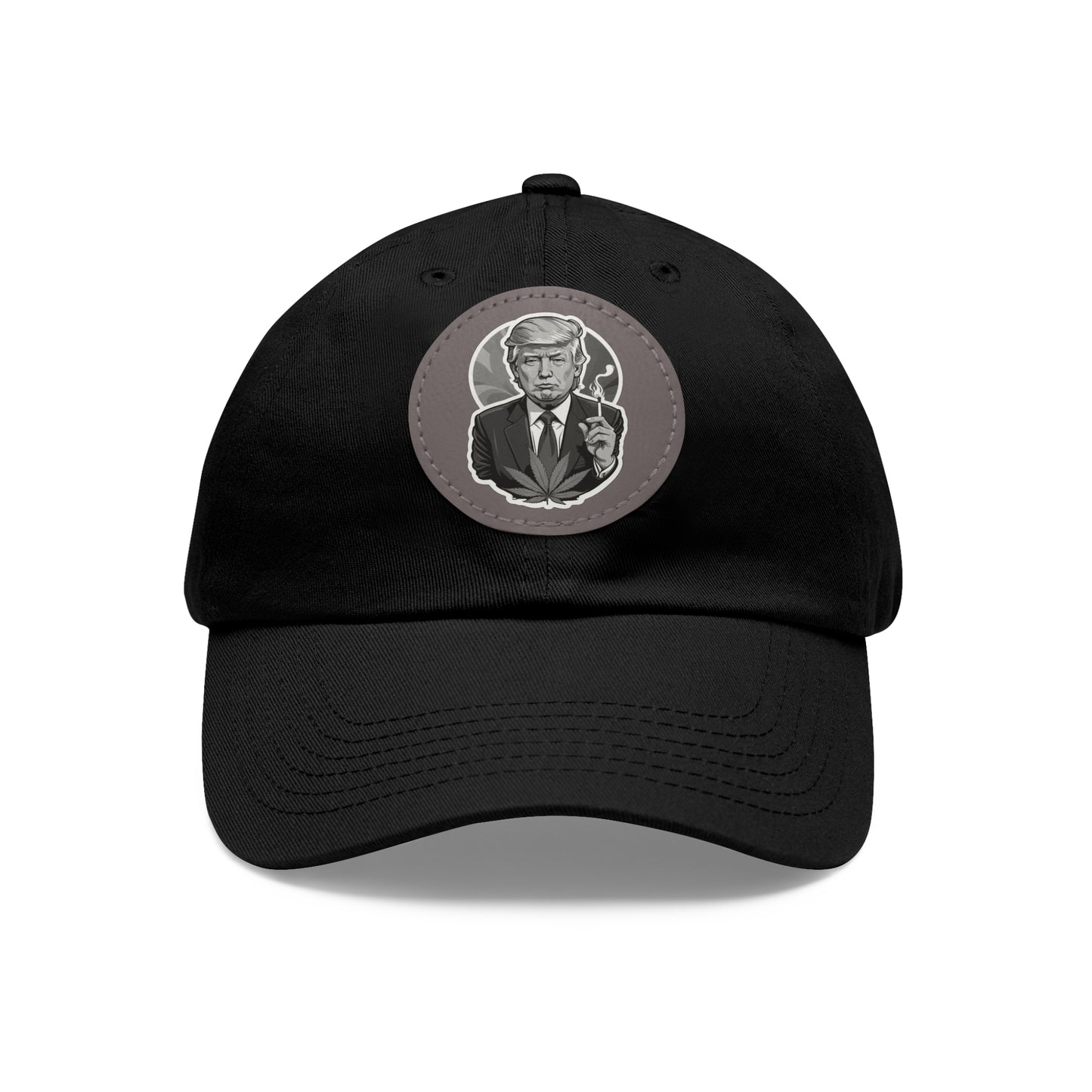 Trump Herbal Leather Patch Hat