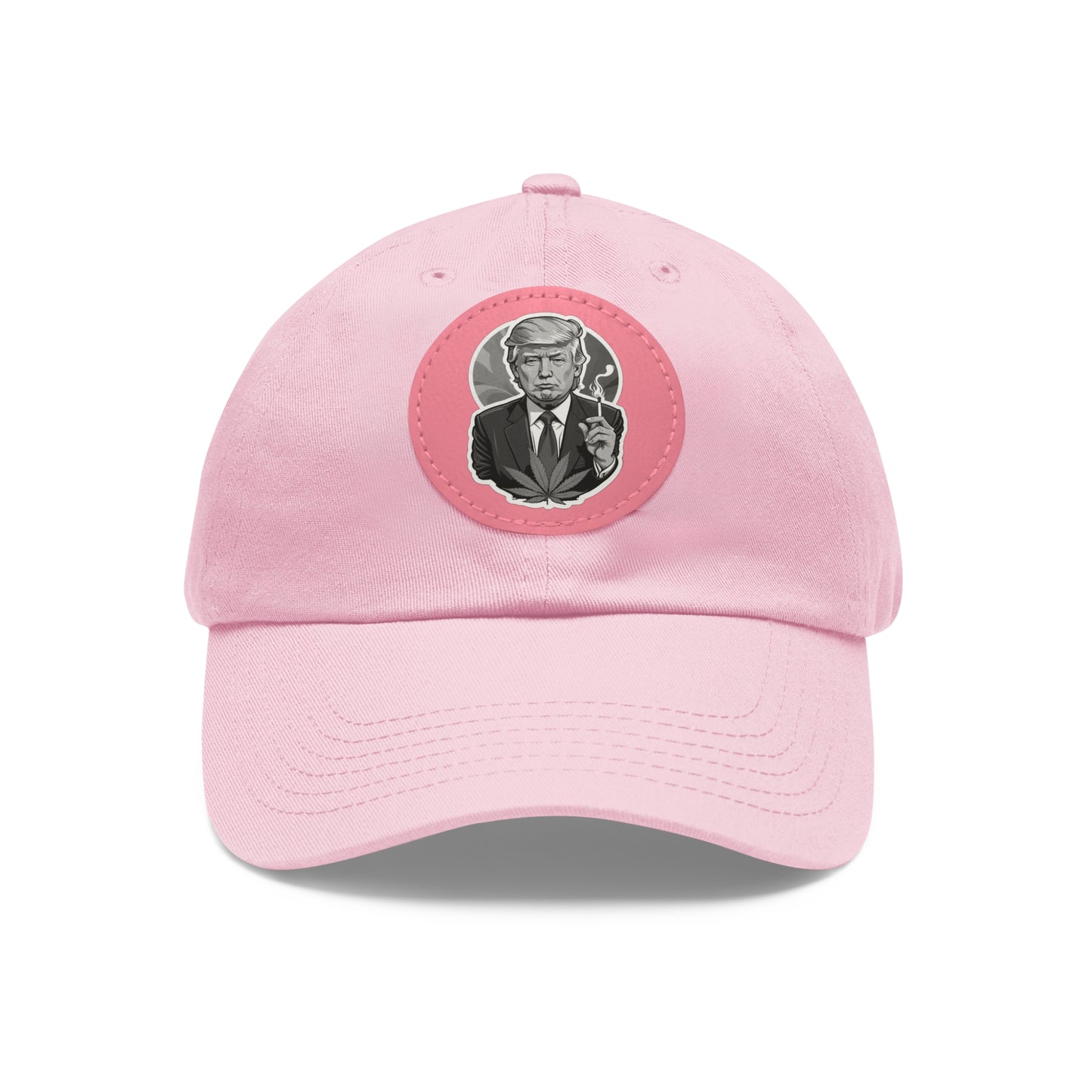 Trump Herbal Leather Patch Hat